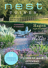 Tom De Pauw gaf een interview over zijn tuin aan het countrymagazine Nest, een leef- en woonblad over wonen, koken, doen en groen.